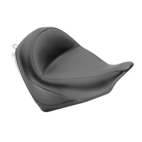 MUSTANG VINTAGE WIDE TOURING SOLO SEAT PLAIN BLACK