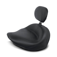 MUSTANG WIDE TOURING VINTAGE SOLO SEAT PLAIN BLACK