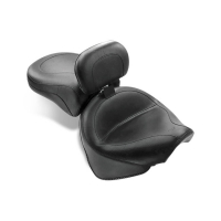 MUSTANG 2-P WIDE TOURING VINTAGE SEAT PLAIN BLACK