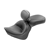 MUSTANG 2-P WIDE TOURING VINTAGE SEAT PLAIN BLACK