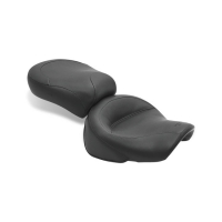 MUSTANG 2-P WIDE TOURING VINTAGE SEAT PLAIN BLACK