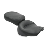 MUSTANG 2-P WIDE TOURING VINTAGE SEAT PLAIN BLACK