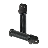 ROCKER TRIUMPH FOOTPEGS - BLACK