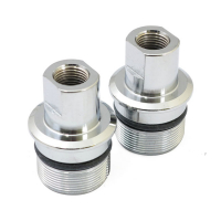 FORK TUBE PLUG, CHROME