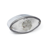 LED CATEYE TAILLIGHT, CLEAR LENS