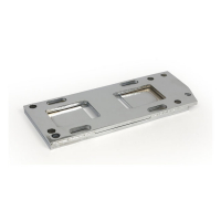 TRANSM. MOUNT PLATE, STD. CHROMED STEEL