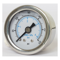 MARSHALL OIL PRESSURE GAUGE 0-60 PSI