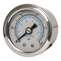 ÖLJYNPAINEMITTARI - MARSHALL OIL PRESSURE GAUGE 0-100 PSI