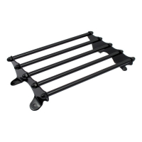 PAUGHCO, EARLY STYLE LUGGAGE RACK. BLACK