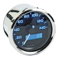 VELONA 60MM SPEEDOMETER KPH/MPH