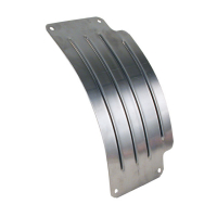 PAUGHCO, ALUMINUM SWING ARM ROCK GUARD. WIDE