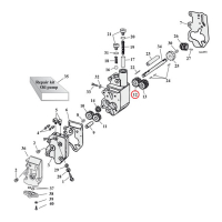 JIMS, RETURN GEAR, DRIVEN. OIL PUMP