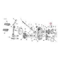 KICKSIRATTAAN PUSLA (PÄÄAKSELILLE) BT 50-85 -0BUSHING, KICKSTART GEAR