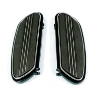 RUNWAY RIDER FLOORBOARDS, STD. LENGTH. BLACK