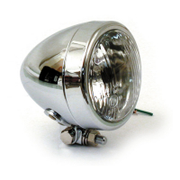 4 INCH HEADLAMP, PLAIN BULLET