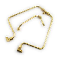 PAUGHCO, 'OLD STF' DUAL ROCKER BOX OIL LINES. BRASS