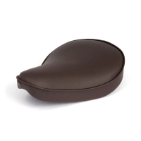 FITZZ, CUSTOM SOLO SEAT. BROWN. SMALL. 6CM THICK