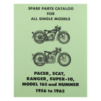 PARTS CATALOG 1956-65 SINGLE CYLINDERS