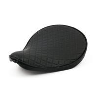 FITZZ, CUSTOM SOLO SEAT. BLACK DIAMOND. SMALL. 4CM THICK