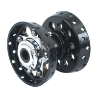 STAR HUB, FOR OEM AXLE. BLACK