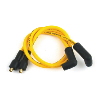 ACCEL, 8.8MM STAINLESS CORE SPARK PLUG WIRE SET. YELLOW