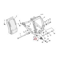 WASHERS, SHOCK ABSORBER BOLTS