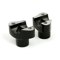 OEM TYPE STYLE RISERS, NON THREADED, BLACK