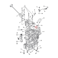 OIL LINE FITTING, ELBOW 90 DEGR.