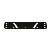 REAR SOLO SEAT MOUNT BRACKET. BLACK