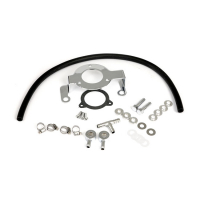 AIR CLEANER ADAPTER BRACKET KIT. CHROME