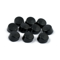 SMOOTHTOPPS, PUSH-ON COVER KIT. BLACK