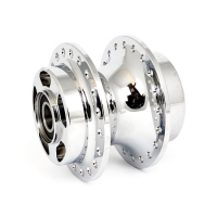 FRONT WHEEL HUB, CHROME