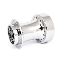 REAR WHEEL HUB. CHROME. ABS