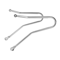 MOTONE, TRIUMPH SADDLEBAG SUPPORT. POLISHED STAINLESS