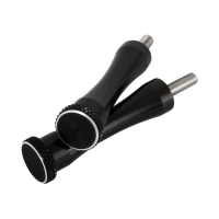 MOTONE, LONG QUICK RELEASE SEAT BOLTS. 70MM, BLACK