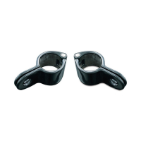 KURYAKYN, MAGNUM QUICK CLAMPS, 1", GLOSS BLACK