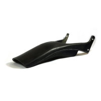 ROUGH CRAFTS, LONG DUCKTAIL REAR FENDER KIT. BLACK