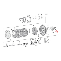 RETAINING RING, CLUTCH BEARING