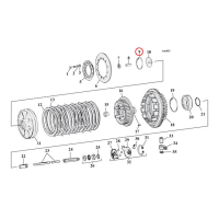 RETAINING RING, CLUTCH ADJ. PLATE