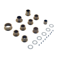 BUSHING KIT, CAM & GEAR SHAFT 37-48 B.T. SV