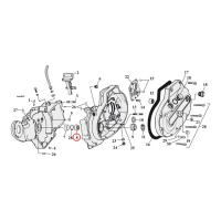 EASTERN BEARING, PINION SHAFT. GREEN