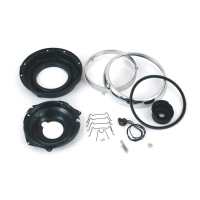 7 INCH HEADLIGHT ASSY AND TRIM KIT