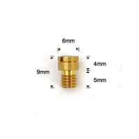 EBC KEIHIN SLOTTED HEAD MAIN JETS 99101-393, SIZE 72.5