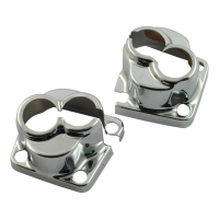 TAPPET BLOCK COVERS, CHROME