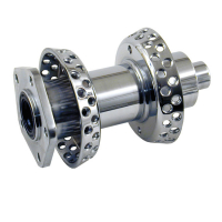 FXST SINGLE FLANGE HUB, CHROME, 80-SP