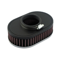 K&N, AIR CLEANER ASSEMBLY. OVAL