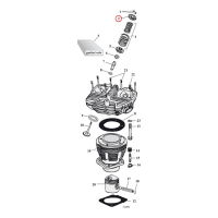 EASTERN VALVE SPRING COLLAR, UPPER. STD