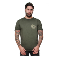 LUCKY 13 VINTAGE IRON T-SHIRT RETRO GREEN