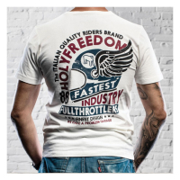 HOLY FREEDOM HELMET T-SHIRT OFFWHITE