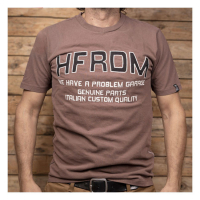 HOLY FREEDOM BROWN T-SHIRT BROWN